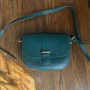 & Other Stories green shoulder bag